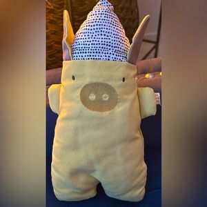 Raplapla yellow pig plush!